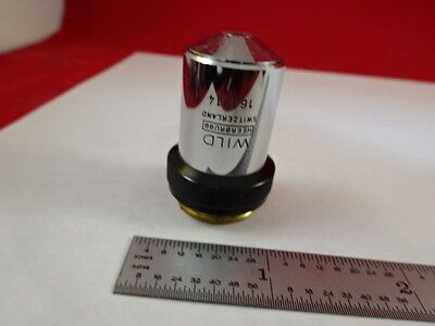 MICROSCOPE PART WILD SWISS OBJECTIVE 10X OPTICS AS IS B#C5-H-22