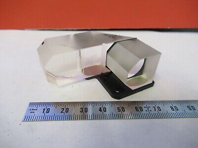 OLYMPUS JAPAN GLASS PRISM HEAD MICROSCOPE PART OPTICS AS PICTURED &5k-ft-79