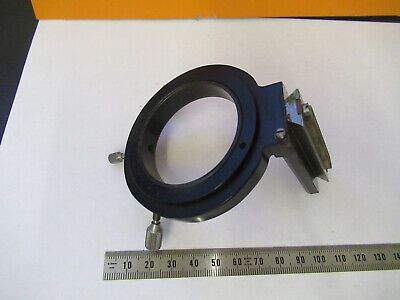 ANTIQUE BAUSCH LOMB CONDENSER HOLDER MICROSCOPE PART AS PICTURED &H1-B-56