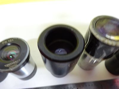 FOR PARTS MICROSCOPE PART EYEPIECES OPTICS AS IS BIN#X2-40