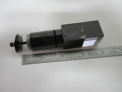 MICROSCOPE PART LEITZ GERMANY BEAM SPLITTER OPTICS AS IS  BIN#L9-19