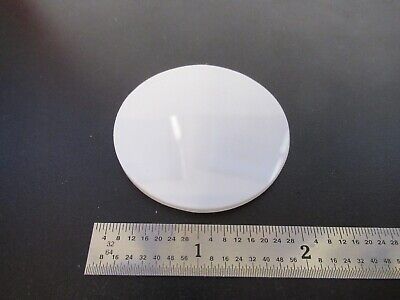 OPTICAL OPAL GLASS PLATE OPTICS AS PICTURED &Q1-A-85