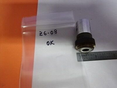 OLYMPUS JAPAN OBJECTIVE M40 MICROSCOPE PART OPTICS AS PICTURED &Z6-08