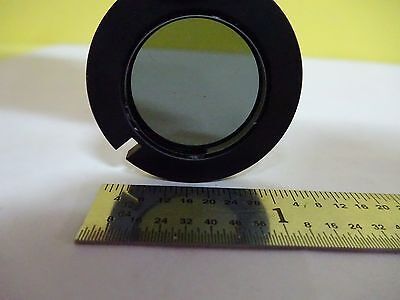 MICROSCOPE PART MOUNTED POLARIZER POL LENS FILTER OPTICS AS IS BIN#X4-11