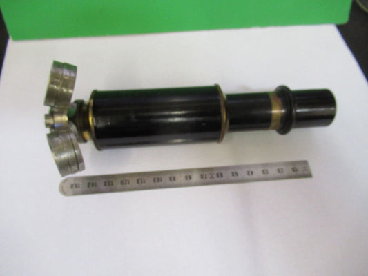 SPENCER ANTIQUE TUBUS MONOCULAR + NOSEPIECE MICROSCOPE PART AS PICTURED &S2-C-96