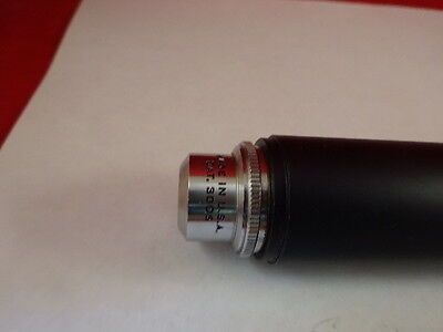 OPTICAL  PORTABLE MICROSCOPE 10X EYEPIECE 6.5X OBJECTIVE OPTICS AS IS #67-A-01