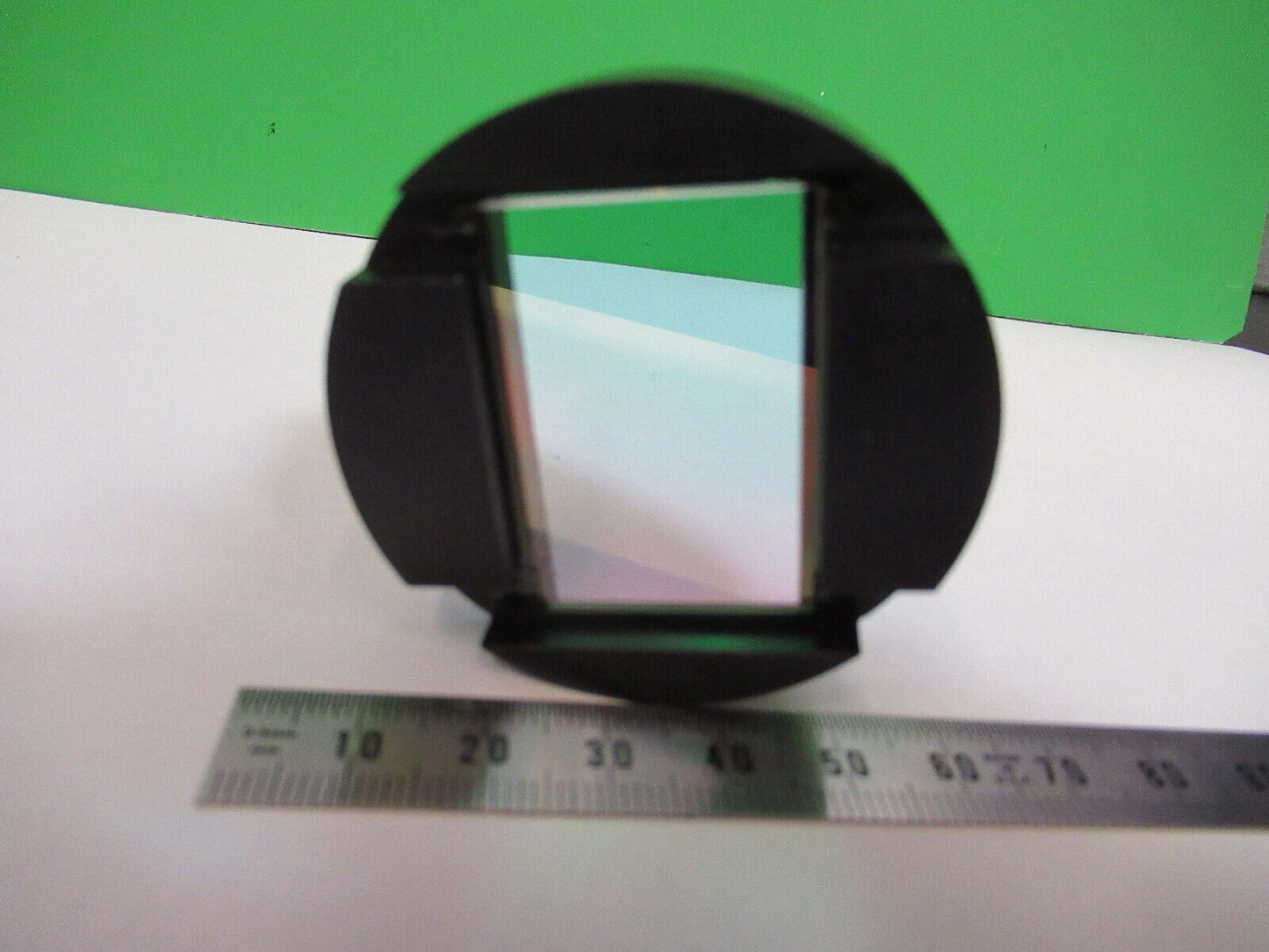 OPTICAL MOUNTED DICHROIC MIRROR LASER OPTICS AS PICTURED #Z7-A-02