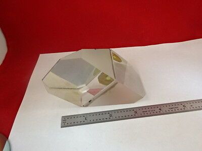 OPTICAL LARGE GLASS PRISM LASER OPTICS AS IS B#U8-F-08