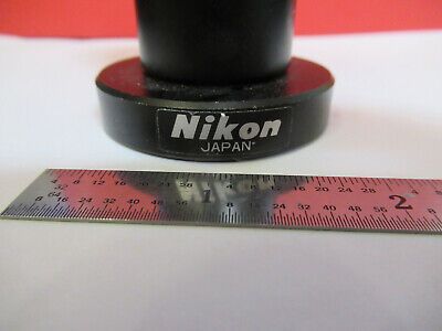 NIKON JAPAN INSPECTION EYEPIECE LENS MICROSCOPE PART OPTICS AS PICTURED &4B-A-44