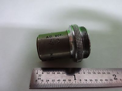 MICROSCOPE PART VINTAGE OBJECTIVE BAKER LONDON 2/3 OPTICS AS IS BIN#H7-A-06