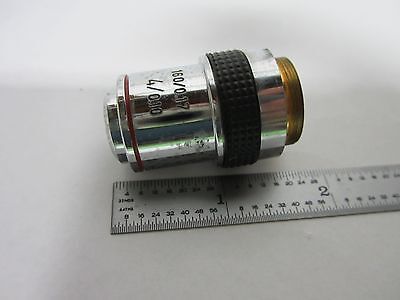 MICROSCOPE PART BAUSCH LOMB 4X OBJECTIVE OPTICS AS IS BIN#Q7-08