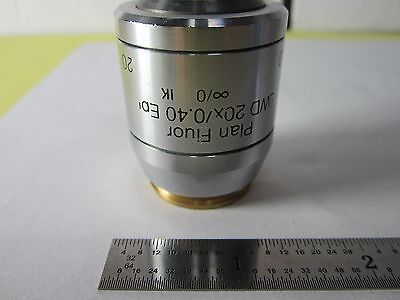 MICROSCOPE OBJECTIVE REICHERT FLUOR 20X POLYCON DIC INFINITY OPTICS B#11-DT-B