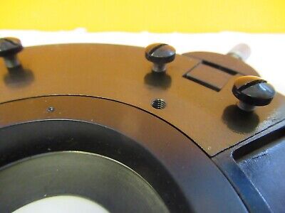 CARL ZEISS GERMANY POLARIZER STAGE TABLE MICROSCOPE PART AS PICTURED &1E-C-53