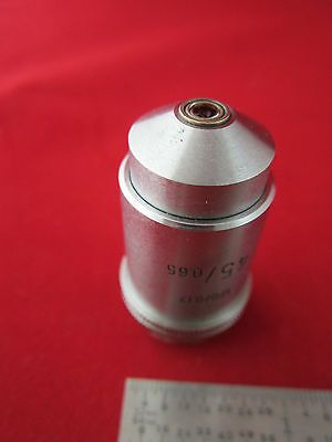 MICROSCOPE OBJECTIVE OPTICS 45X LEITZ WETZLAR GERMANY #2-147