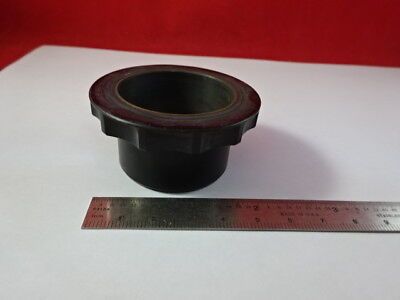 MICROSCOPE PART NUT ADAPTER REICHERT AUSTRIA ZETOPAN ILLUMINATOR AS IS &94-82