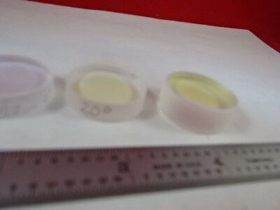 OPTICAL LOT MIL SPEC COATED FLAT FUSED SILICA LASER OPTICS AS IS BIN#N6-B-18