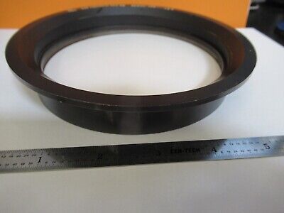 OPTICAL MIL SPEC HUGE MOUNTED FLAT GLASS WINDOW OPTICS AS PICTURED &FT-6-200