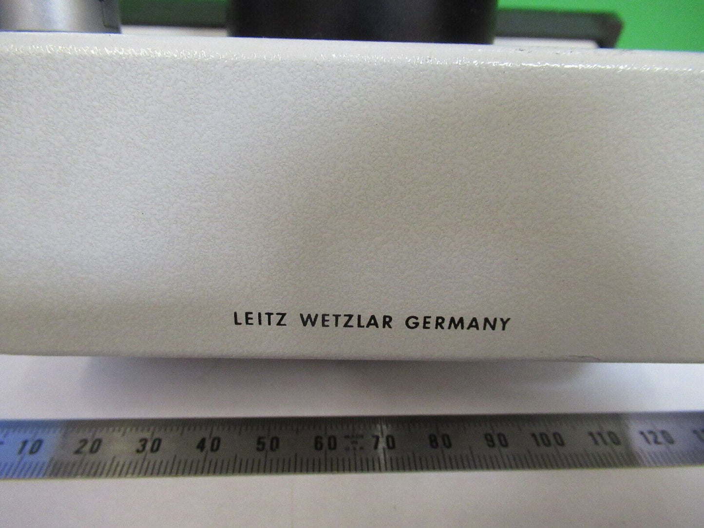 LEITZ WETZLAR GERMANY BINOCULAR HEAD OPTICS MICROSCOPE PART AS PICTURED S2-C-04