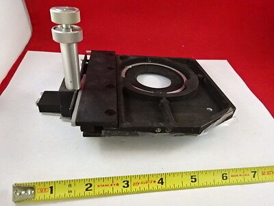 MICROSCOPE STAGE SPECIMEN TABLE PART &IL-74-03