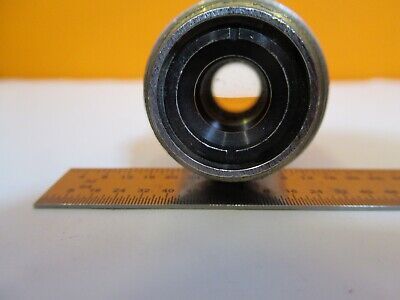 AO CAT 1019 10X ACHROMAT OBJECTIVE OPTICS MICROSCOPE PART AS PICTURED &1E-C-90