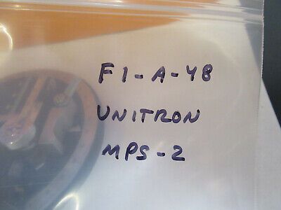 UNITRON JAPAN MPS-2 STAGE POLARIZER TABLE MICROSCOPE PART AS PICTURED &F1-A-48