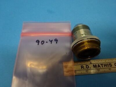 MICROSCOPE PART OPTICAL OBJECTIVE SPENCER AO 10X AMERICAN OPTICS AS IS #90-49