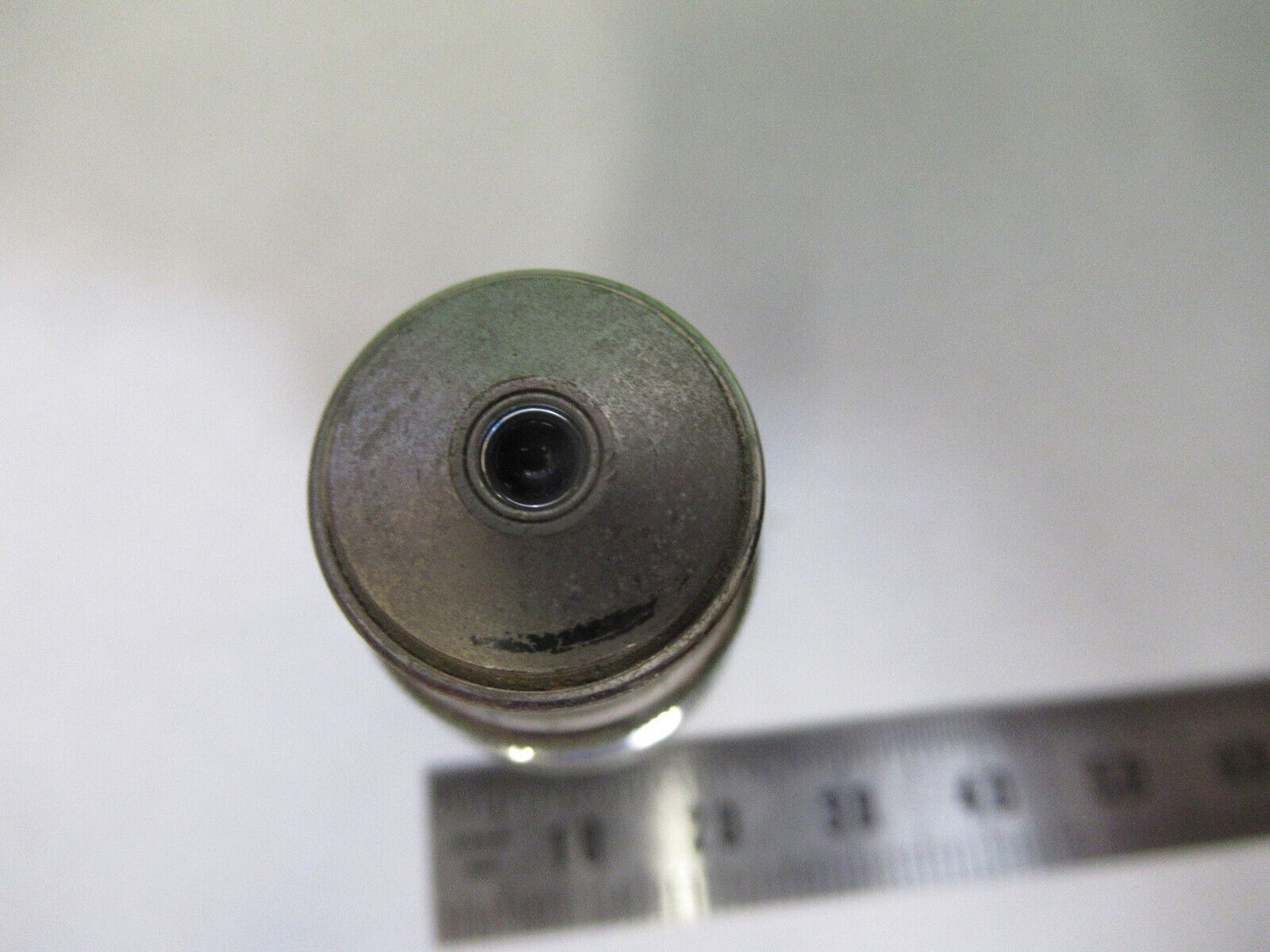 MICROSCOPE OBJECTIVE LEITZ 45X POL P6 GERMANY OPTICS AS PICTURED #S2-C-86