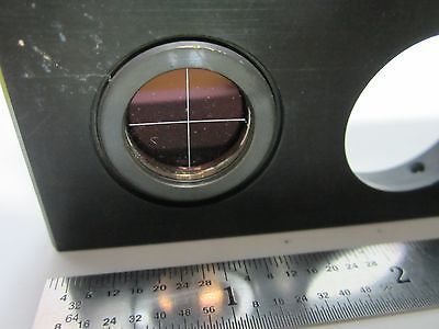 MICROSCOPE SLIDE FILTER TARGET OPTICS #G5-54