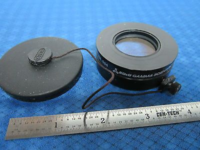 EG&G GAMMA SCIENTIFIC OPTICAL LENS OPTICS MIL SPEC 1X NA.01