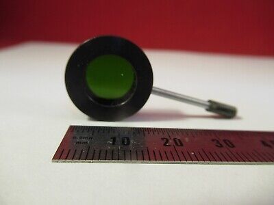 UNITRON GREEN FILTER ASSEMBLY MINI LOLLIPOP MICROSCOPE PART as pictured &W2-A-68