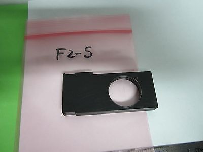 MICROSCOPE PART SLIDE FILTER M + RETICLE RULER OPTICS BIN#F2-5