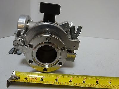 MDC HIGH VACUUM VALVE + FITTINGS HEAVY STAINLESS STEEL AS IS BIN#TC-1-F