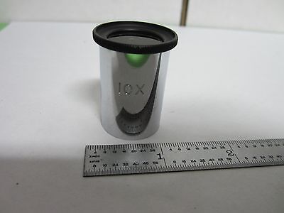 MICROSCOPE PART EYEPIECE 10X OPTICS BIN#P6-32