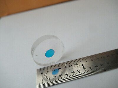 OPTICAL FUSED SILICA COATED FLAT LENS LASER PRO OPTICS AS PICTURED #F2-A-132