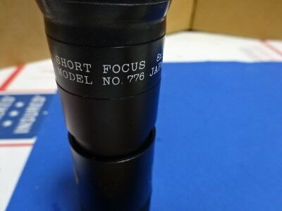 OPTICAL SWIFT TELESCOPE 8X SHORT FOCUS MODEL #776 MOUNTED LENS OPTICS  #65-A-07