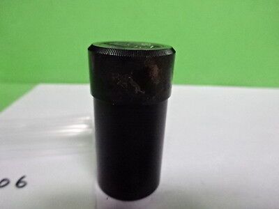 EMPTY ANTIQUE MICROSCOPE OBJECTIVE CONTAINER LEITZ GERMANY 6L AS IS #B2-M-06