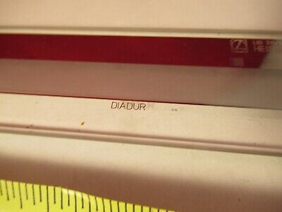 HEIDENHAIN DIADUR OPTICAL POSITIONING RULER MICROSCOPE PART AS PICTURED &1E-B-91