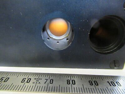 LEICA GERMANY DMRX cube block iris diaphragm MICROSCOPE PART AS PICTURED P1-A-13