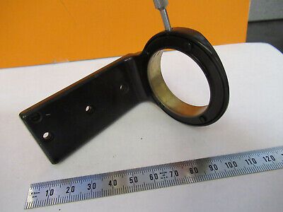 WILD HEERBRUGG SWISS BRASS CONDENSER HOLDER MICROSCOPE PART AS PICTURED W3-B-67