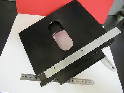 FOR PARTS LEITZ GERMANY XY STAGE TABLE MICROSCOPE PART AS PICTURED #B7-A-08