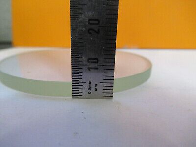 GLASS PLATE STAGE MICROSCOPE PART OPTICS AS PICTURED &F9-A-80