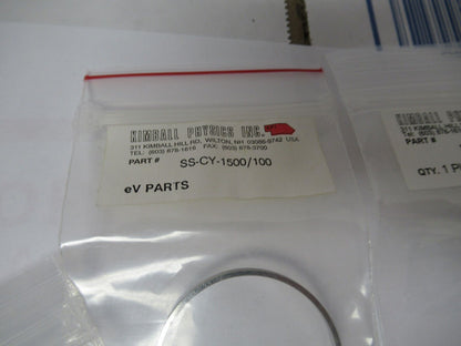 KIMBALL PHYSICS eV PARTS LOT HIGH VACUUM RATED AS PICTURED  #W1-A-22