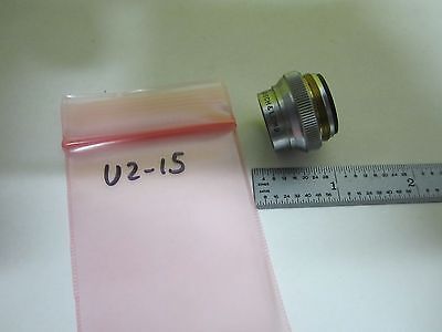 MICROSCOPE PART OBJECTIVE BAUSCH LOMB 421UA OPTICS AS IS BIN#U2-15