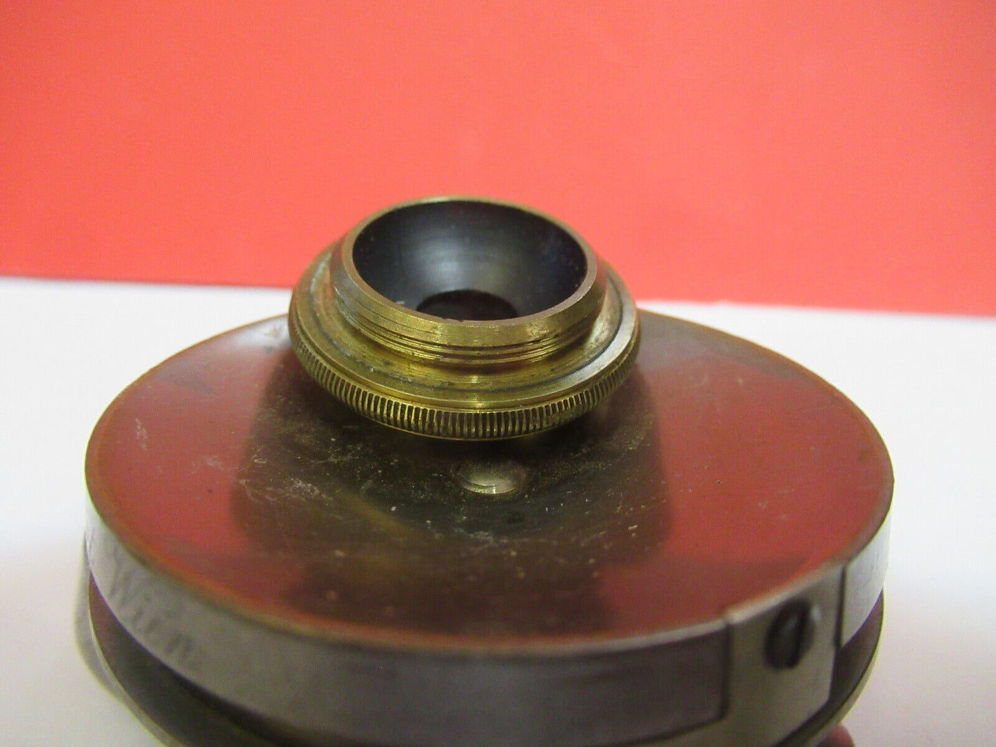 ANTIQUE REICHERT AUSTRIA NOSEPIECE TRIAX MICROSCOPE PART AS PICTURED G4-A-82