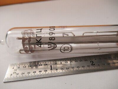 ANTIQUE RUSSIAN CRYSTAL GLASS PKG QUARTZ RARE ASSEMBLY RADIO AS PIC &F3-A-102