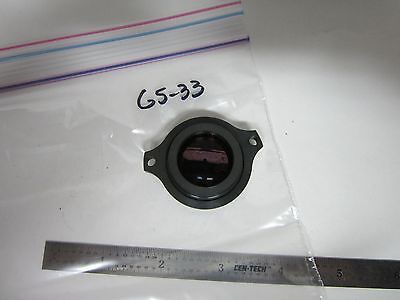 MICROSCOPE WEIRD DARK FIELD LENS  OPTICS #G5-33