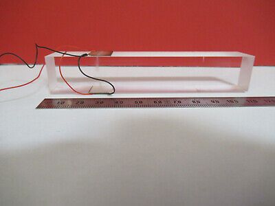 OPTICAL VERY RARE LONG NLO CRYSTAL SPECTRUM GRATING OPTICS AS PICTURED #B7-A-50