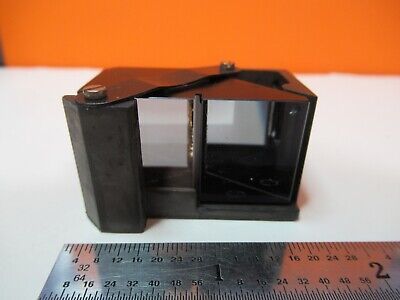 OPTICAL NIKON JAPAN GLASS PRISM OPTICS MICROSCOPE PART AS PICTURED &P7-A-39