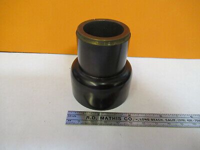 ANTIQUE BAUSCH LOMB BRASS AMPLIPLAN ADAPTER MICROSCOPE PART AS PICTURED &P5-A-60