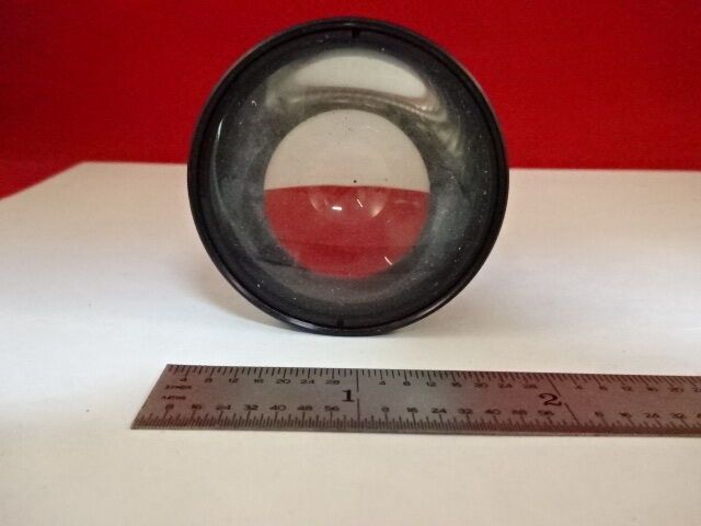 MICROSCOPE PART LEITZ GERMANY ILLUMINATOR LENS ASSEMBLY OPTICS AS IS #IL6-02